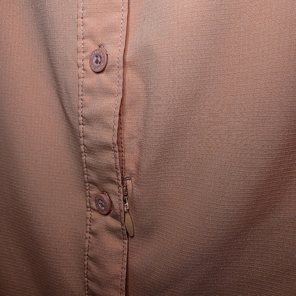 Pacific Trail Peach Woman's‎ Outdoor Top Sz M - Picture 4 of 9